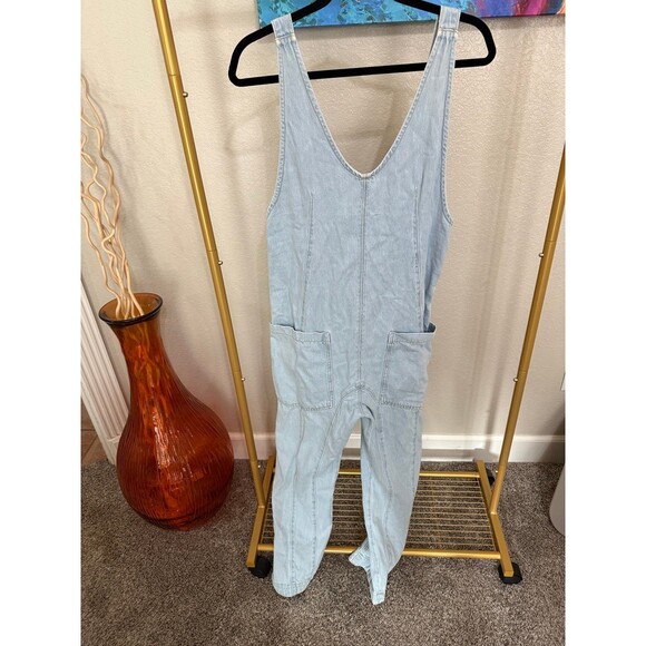 We the Free High Roller Jumpsuit in Canvas XS - Picture 4 of 7
